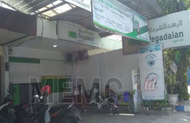 Foto : Kantor Pegadaian di Jalan KH Wahid Hasyim Kota Sampang