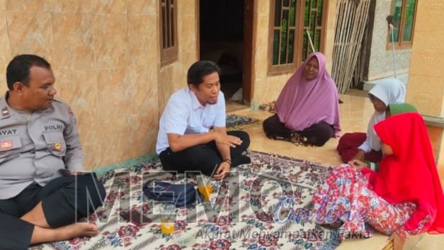Polisi  mendatangi rumah anak yang diisukan diculik 