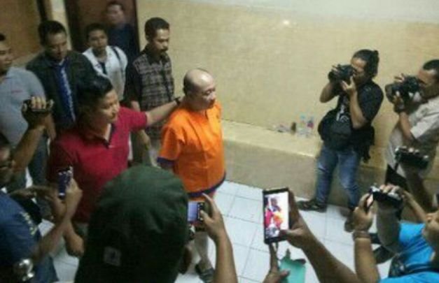 Foto: Ketua Askab Banyuwangi Usai Menjalani pemeriksaan