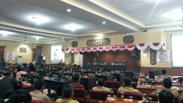 Foto : Rapat Paripurna II DPRD Kabupaten Sumenep