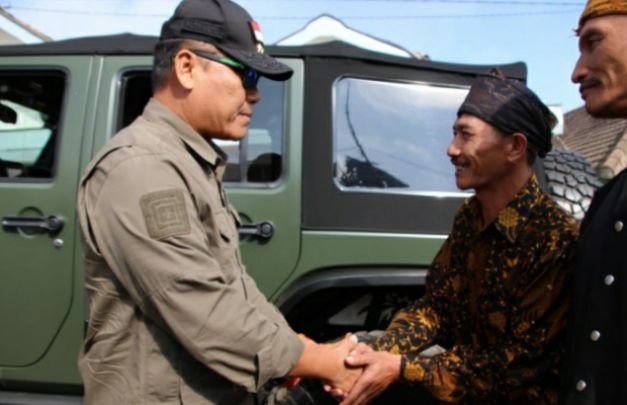 Foto: Dankodiklat TNI-AD saat tiba di Malang