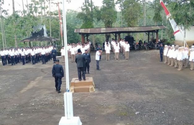 Foto: upacara bendera Peringatan HUT RI ke-74 Tahun 2019 PTPN XII JATIRONO
