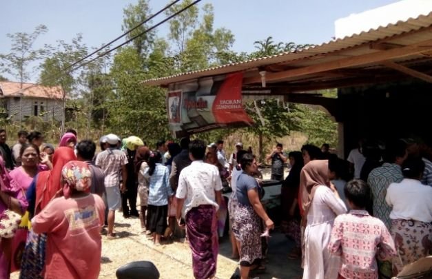 Foto: situasi di lokasi pembunuhan sampang
