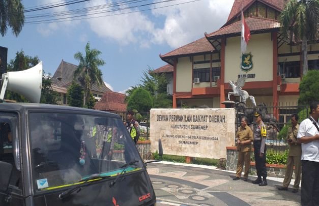 Foto: kantor lama DPRD Sumenep yg hingga kini masih ditempati