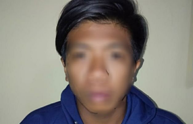 Foto: tersangka kurir sabu asal mojokerto