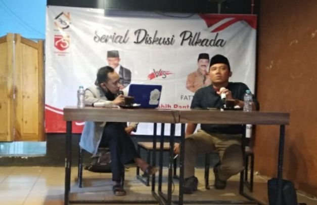 Foto: Darul Hasyim Fath saat menjadi pemateri diskusi RTS