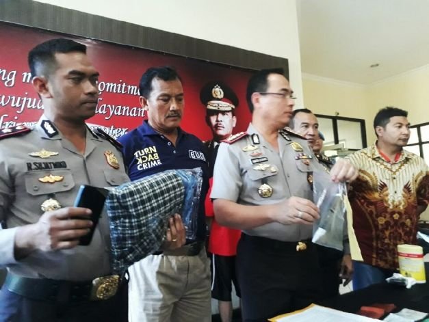 Foto: Kapolres Metro Bekasi Kombes Candra Kumara, Saat Preskon Jumat (2/3/2018).