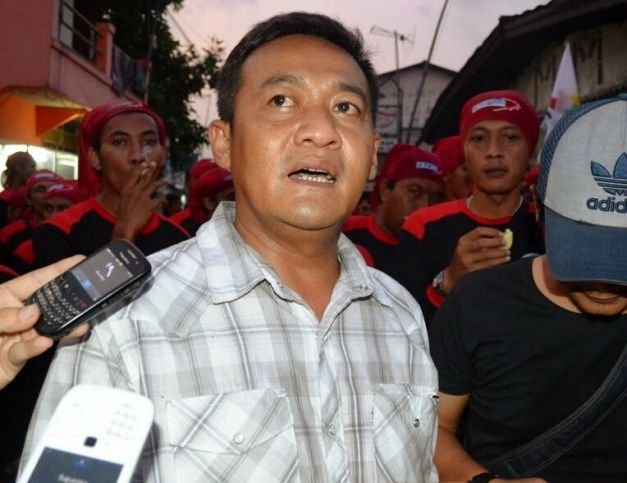 Vice President FSPMI, Obon Tabroni.