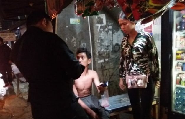 Foto: team pemburu preman saat melakukan penyisiran lokasi video viral