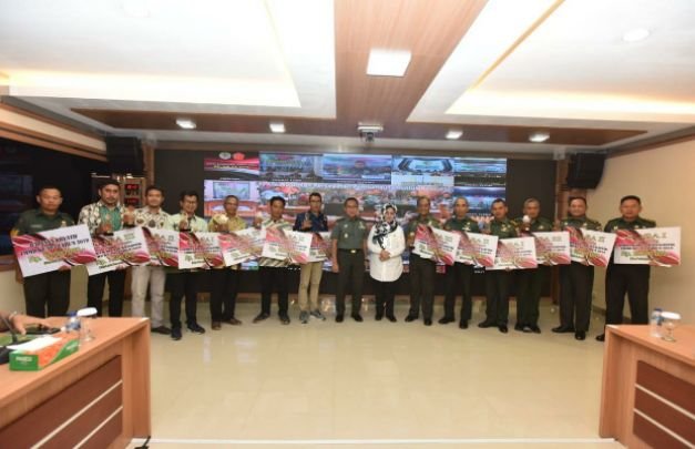 Foto: para juara lomba jurnalistik TMMD ke -105
