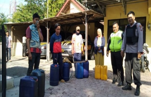 Foto: puluhan jeregin yg diamankan polisi