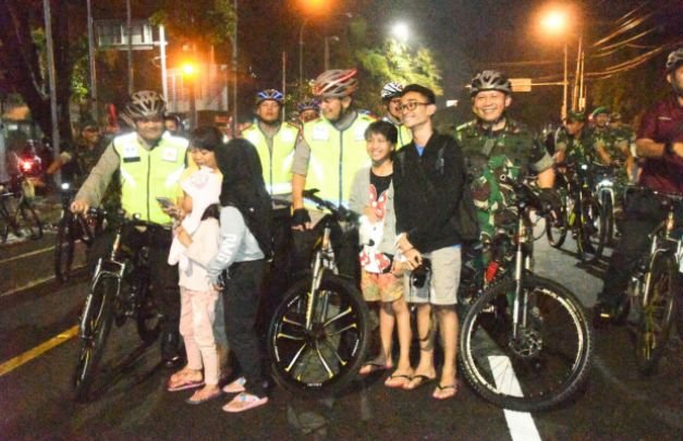 Foto : Patroli Bersama Jelang Tahun Baru