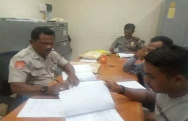 Foto: pelaporan dugaan pungli SMKN 1 Miri Sragen