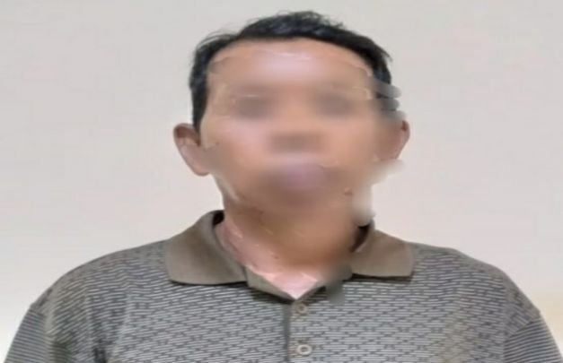 Foto: pelaku pencabulan anak SD di Bondowoso