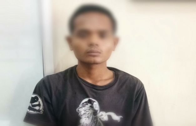 Foto: 'YS' tersangka yang diamankan polisi
