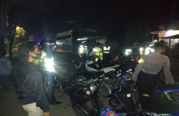 Foto : Razia Balap Liar