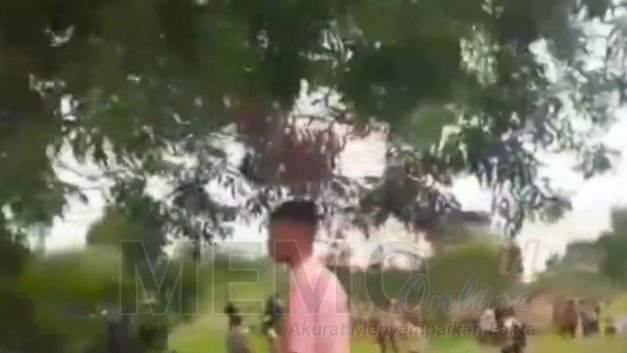 Tawuran antar pelajar terjadi di Kecamatan Ketapang Sampang  (tangkapan layar)