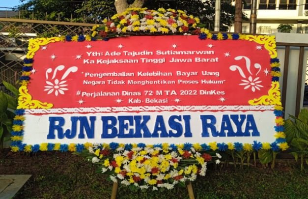 Foto: Karangan Bunga RJN Bekasi Raya