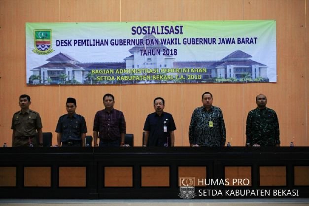  Sosialisasi Pemilihan Gubernur dan Wakil Gubernur Jawa Barat tahun 2018.