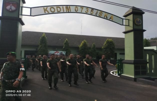 Foto : Giat Binjasmil Kodim 0735/ Surakarta