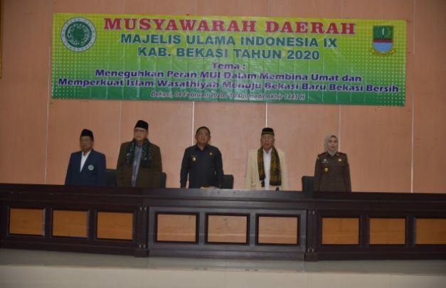 Foto : Musda MUI ke-9 Kabupaten Bekasi