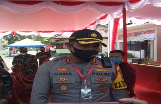 Foto : Kapolres Bangkalan. AKBP Rama Samtama Putra. 