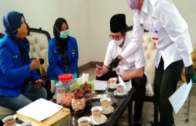 Foto : audiensi kasus pelecehan seksual di Bangkalan