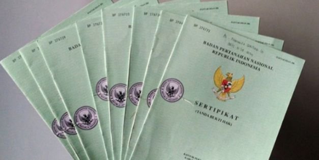 Gambar Ilustrasi Sertifikat Tanah