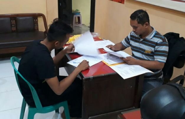 Foto: tersangka sabu jember