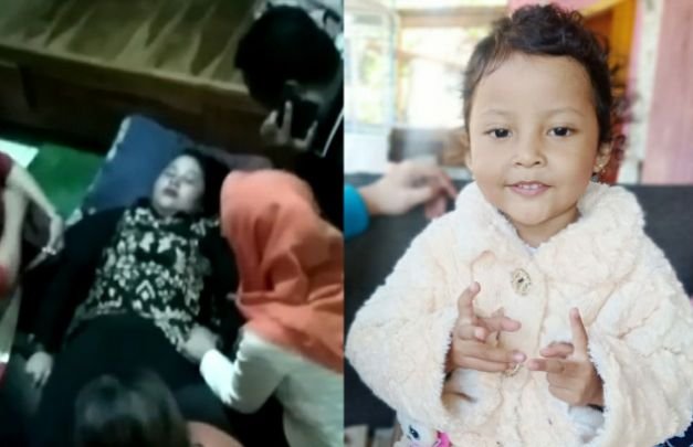Foto: keluarga dan anak korban penculikan