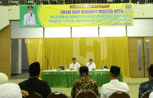 Foto : Pembinaan Imam dan Marbot di Gedung OSO Tambun Selatan.