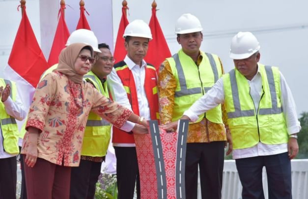Foto : Peresmian Jalan Tol Layang 