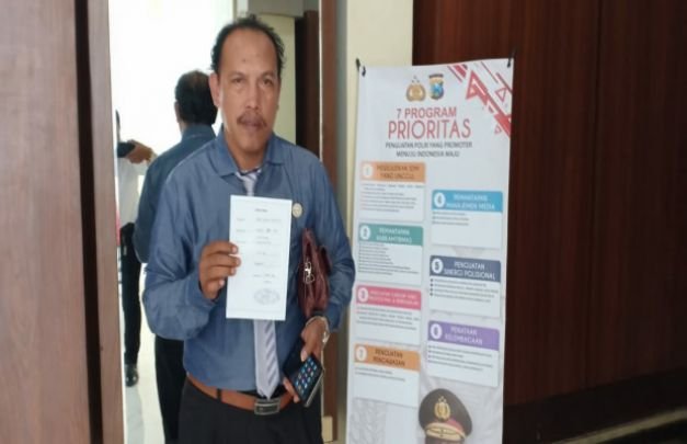 Foto: Syafrawi SH. Kuasa hukum tersangka 