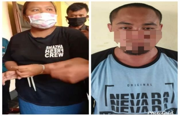 Foto : Pasangan Suami Istri Terduga Penipuan Jual Beli Gula