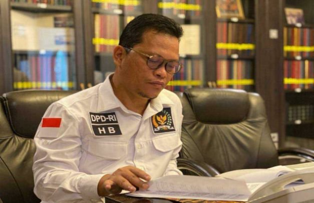 Foto : Wakil ketua Komite II, Hasan Basri