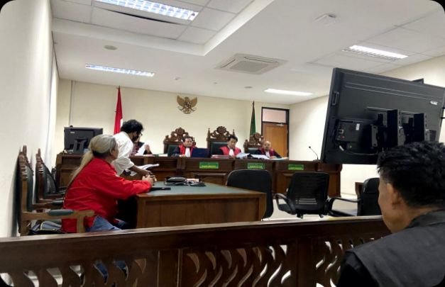 Foto: Suasana sidang di Pengadilan Negeri (PN) Cikarang, Kabupaten Bekasi.