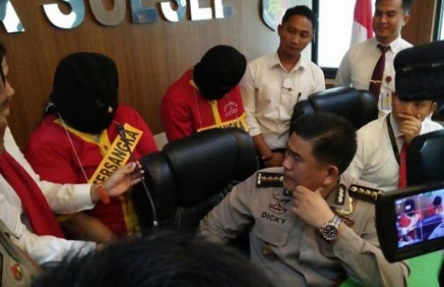Foto: pelaku penipuan seks online
