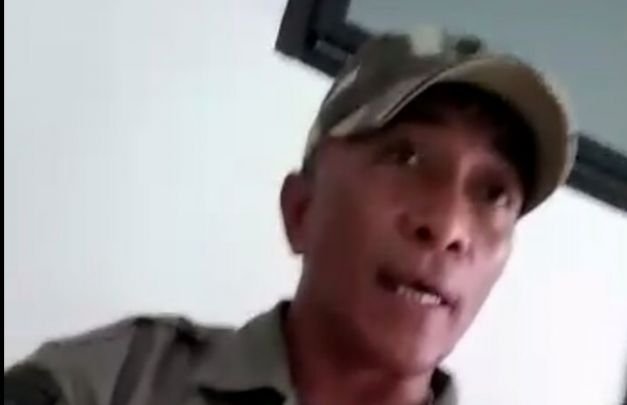 Foto: Anggota Satpol PP Sukaraja