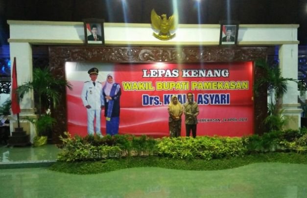 Foto: Wakil Bupati Pamekasan Bersama Istri
