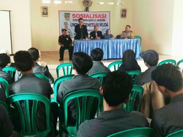 Sosialisasi P4GN Bersama BNN Kabupaten Bekasi