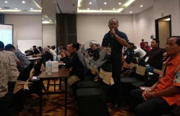 Foto: Proses rekapitulasi surat suara tingkat kabupaten di Jember