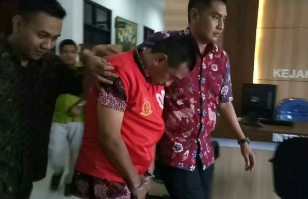 Foto : Edi Purnawan di Gelandang Penyidik Kejari Sampang