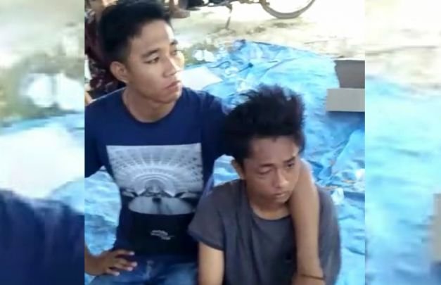 Foto : Syafi korban Pemukulan saat mau mencoblos