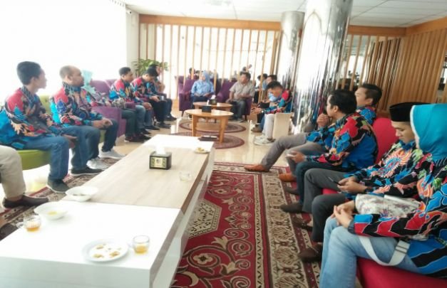 Foto: PWI Sumenep saat ngelmu ke Humas Pemkab Banyuwangi