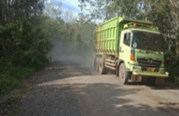 Foto: Truk Pengangkut Batu Bara PT. EPI 