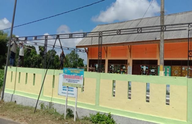 Foto: Lokasi Bangunan Calvalum Yang Sudah Diperbaiki
