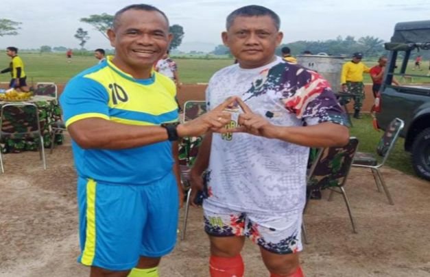 Foto: Brigjen TNI Agus Sasmita dan Kolonel Cpl Octovianus Oskar Engelberth