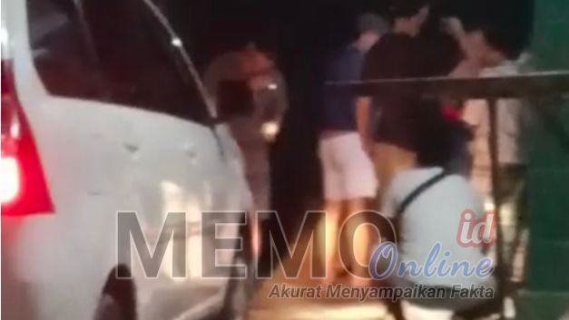 Foto : Pelaku saat diamankan polisi (Tangkapan layar)