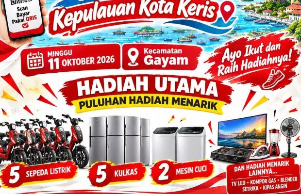 Foto: Benner ‎QRIS Menjangkau Kepulauan Kota Keris