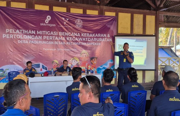 Foto: Pelatihan Gerakan Siaga Bencana dari Tingkat Desa di Pulau Pagerungan Besar